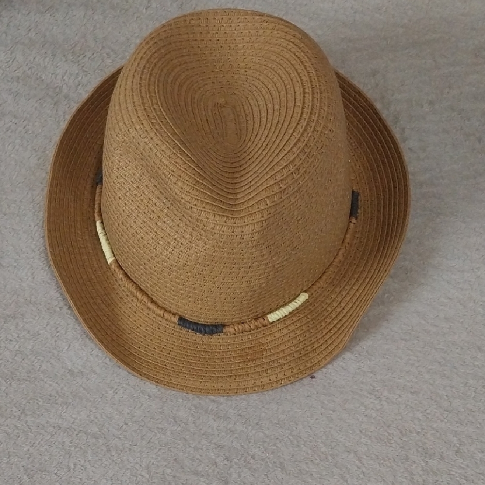 Stylish Tan Fedora Hat